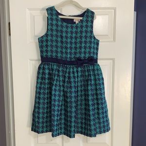 Teal blue dress